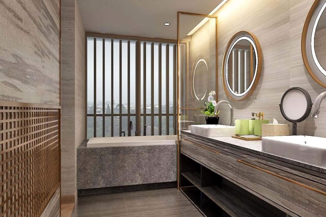 The Botanica Sanctuary Puncak Exterior foto Bathroom